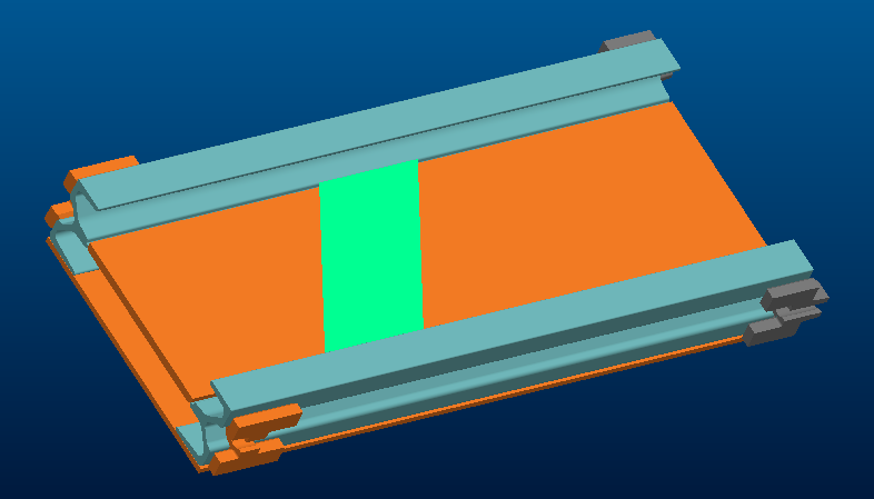 inspection door middle pan maintenance repair panzer gate chain conveyor underground mining coal mine helius tech serena